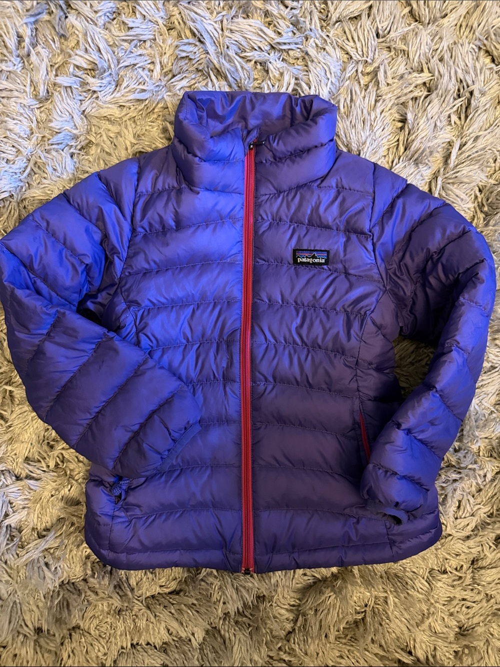 Patagonia Kids Putple Puffer Jacket